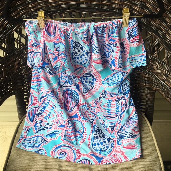 Lilly Pulitzer Tops - Lilly Pulitzer Tube Top L